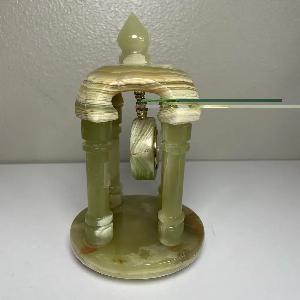 Green Marble Quartz Clock 8